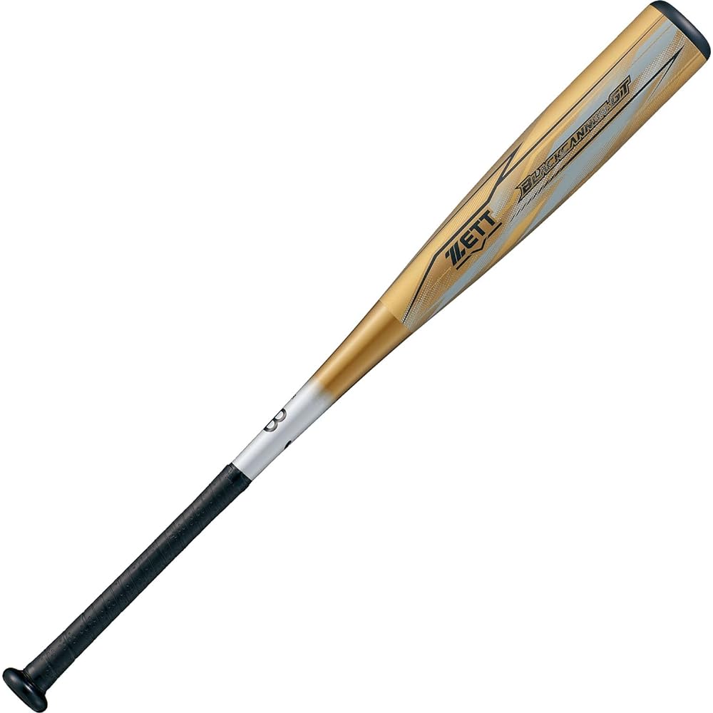 ZETT Youth Baseball Softball FRP Bat Black Cannon-GT