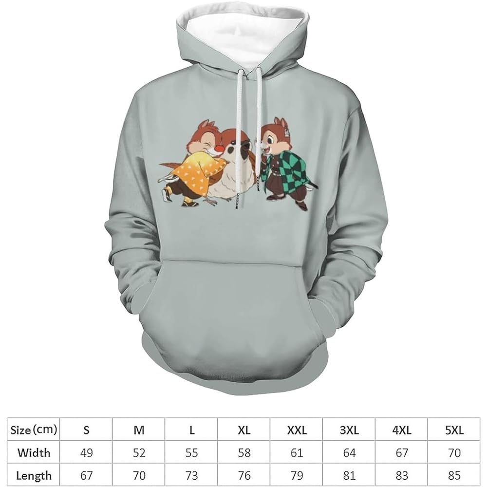 [Pearlona] Hoodie, Over Sweat Top, Hooded, Loose, Matching, Spring, Summer, Women's, Men's, Unisex, Long Sleeve, Stylish, Character, Anime, Cute, Popular, Matching Look