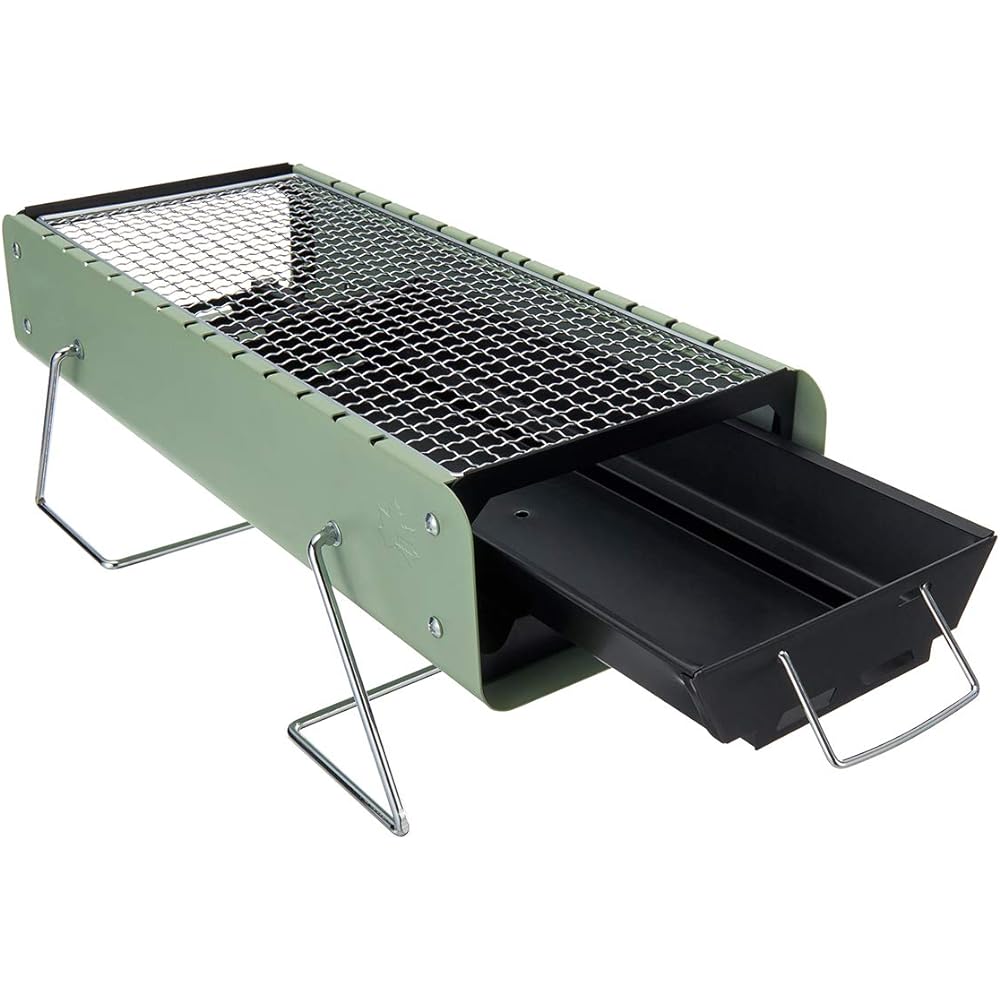 LOGOS Tabletop Robata Grill M 81060940 (Approx.) Width 50 x Depth 23.5 x Height 18 cm