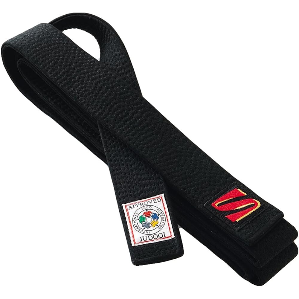 Nine Sakura JOXB Match Black Belt with Felt Core No. 6.5 JOXB6.5B