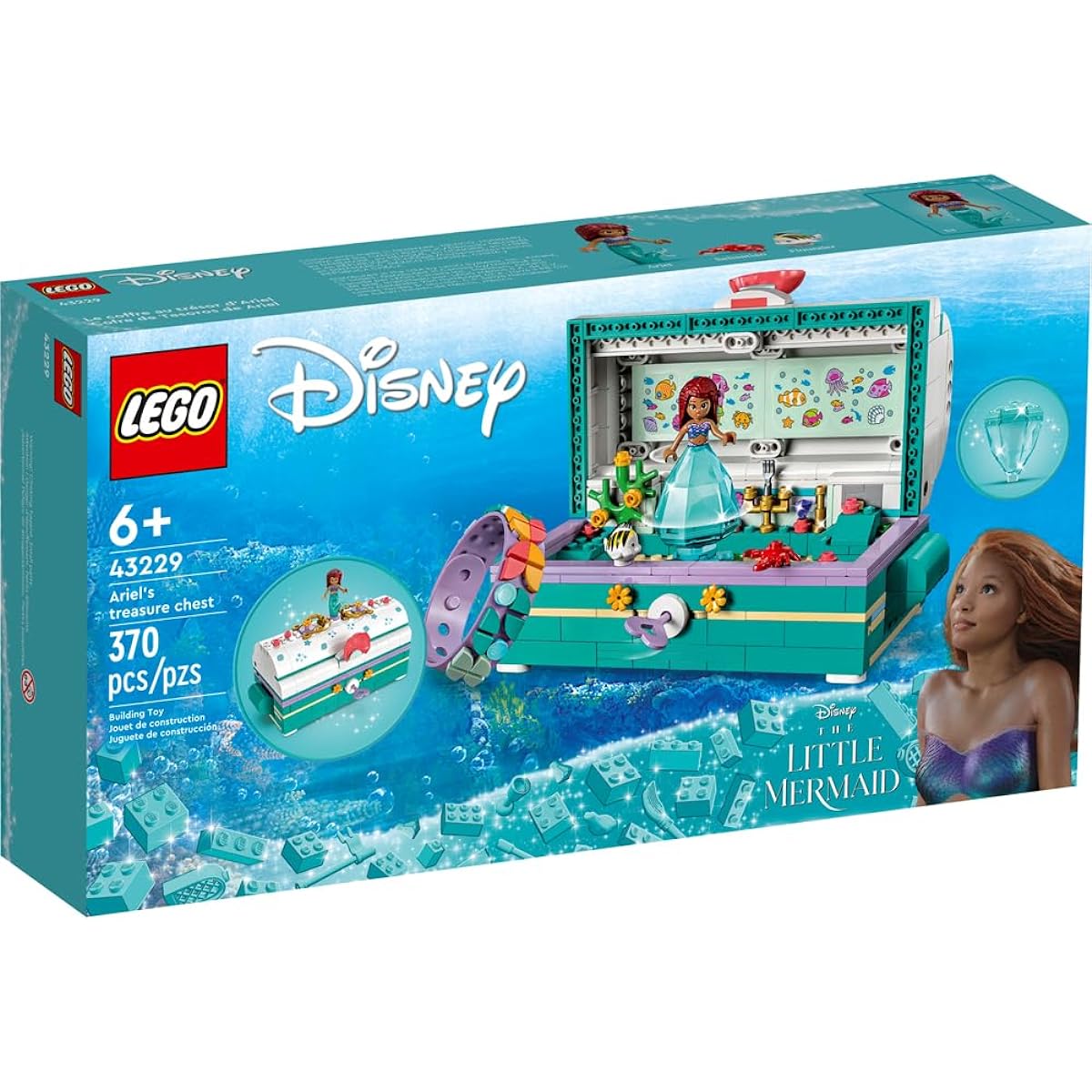 LEGO Ariel Little Mermaid Treasure Box 43229
