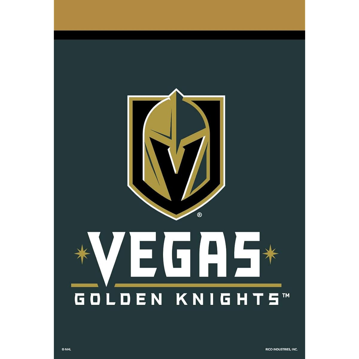 Vegas Golden Knights NHL Licensed Garden Flag 12.5" x 18" Briarwood Lane