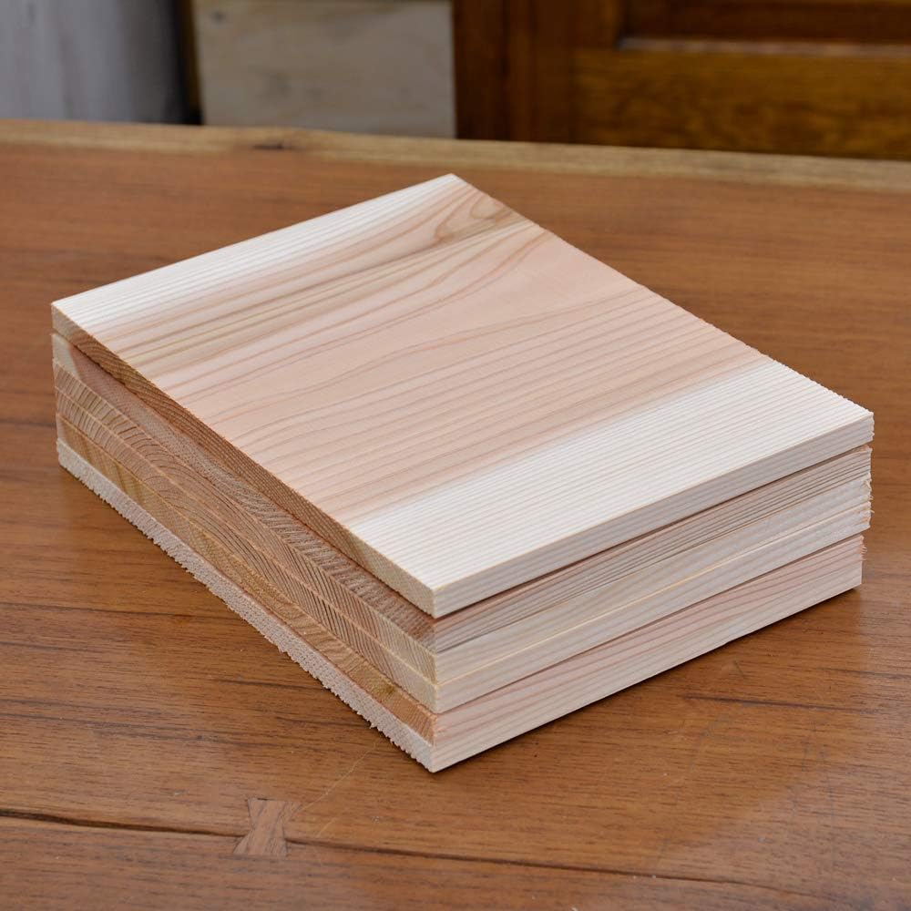 NATUREDESIGN Domestic Cedar Trial Board 12mm Set of 6 Karate