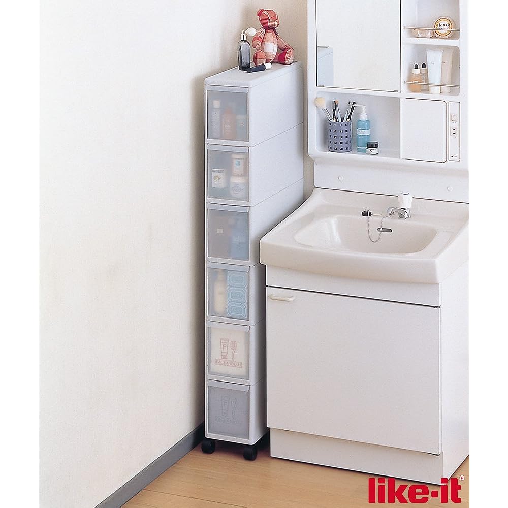Slim Storage Tall Stocker 6 Tiers Graystone TS-6 GYS