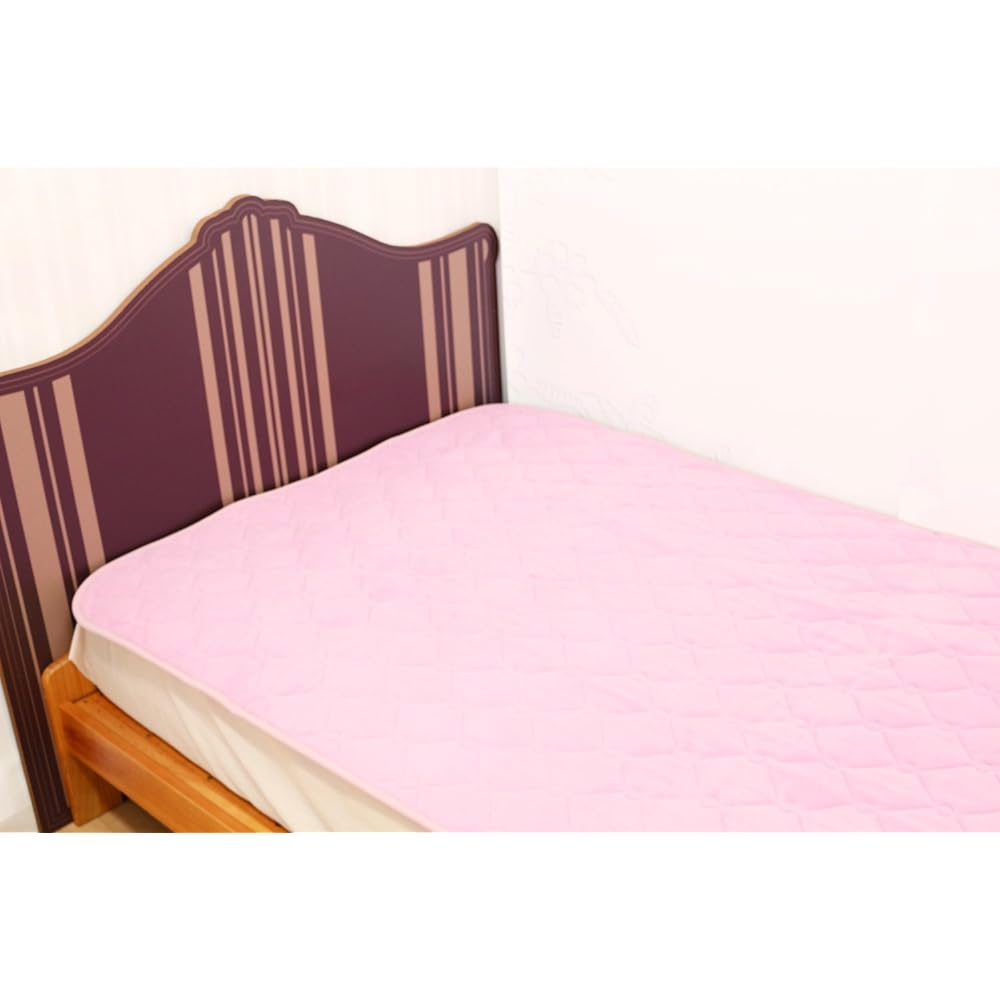 Kyoto [Romance Kosugi] Heat Cotton Bed Pad Double Pink 1-1078-2523-5100