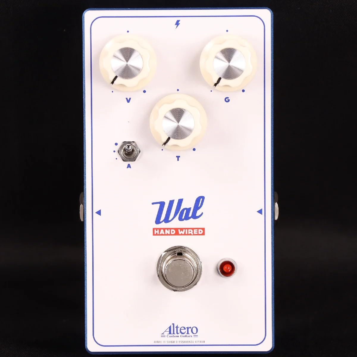 Altero Custom Guitars/Wal-Overdrive- HAND WIRED Saturation Overdrive Booster
