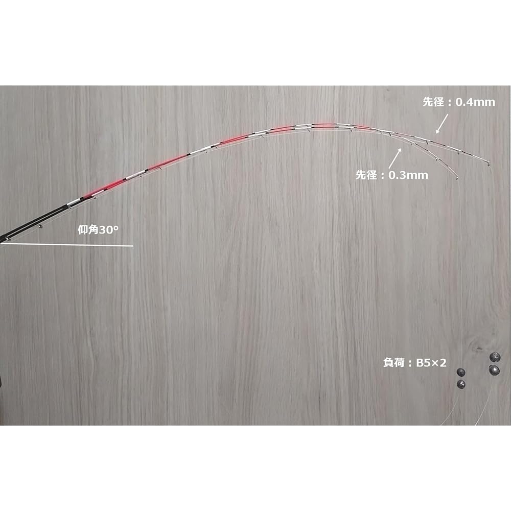 (TEAM TSURIO RAINBOW⑧) Titanium/Glass Solid Tip Hechi Fishing Gamakatsu Hechi Rod Ginsaro Compatible Black Sea Bream Chinu