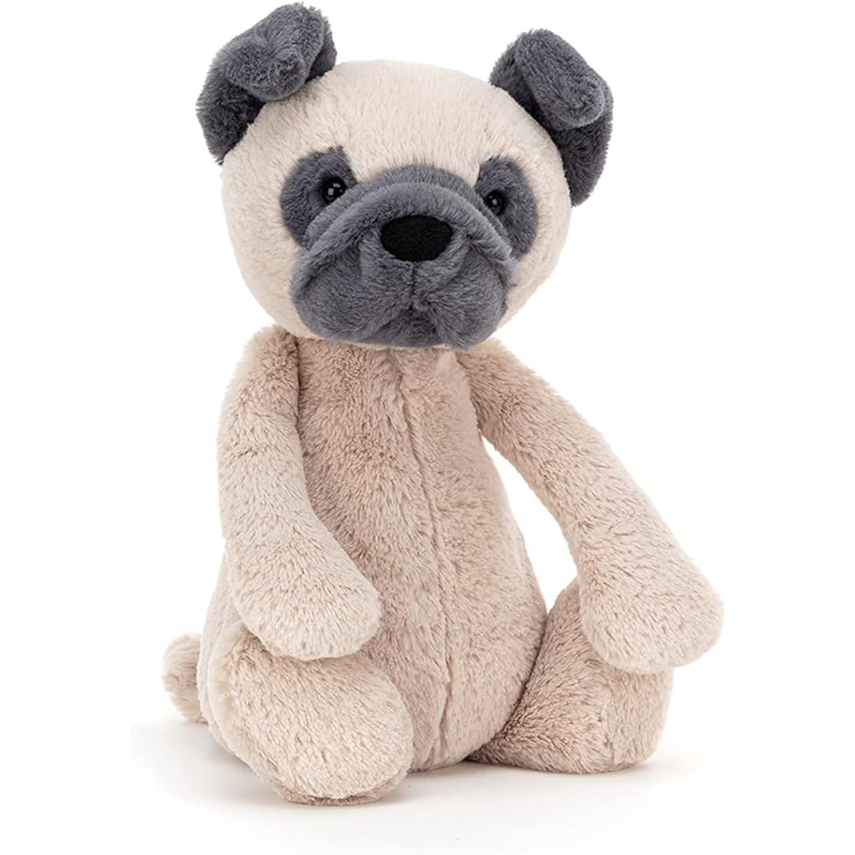 JELLY CAT Bashful Pug M size pug stuffed animal first toy, interior