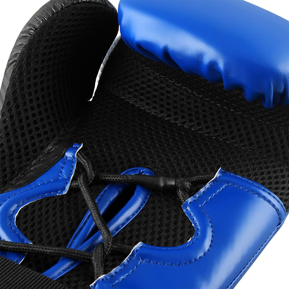 adidas Boxing Gloves Hybrid 250 ADIH250TG //Boxing Sparring Gloves Training Gloves (8oz, Blue)