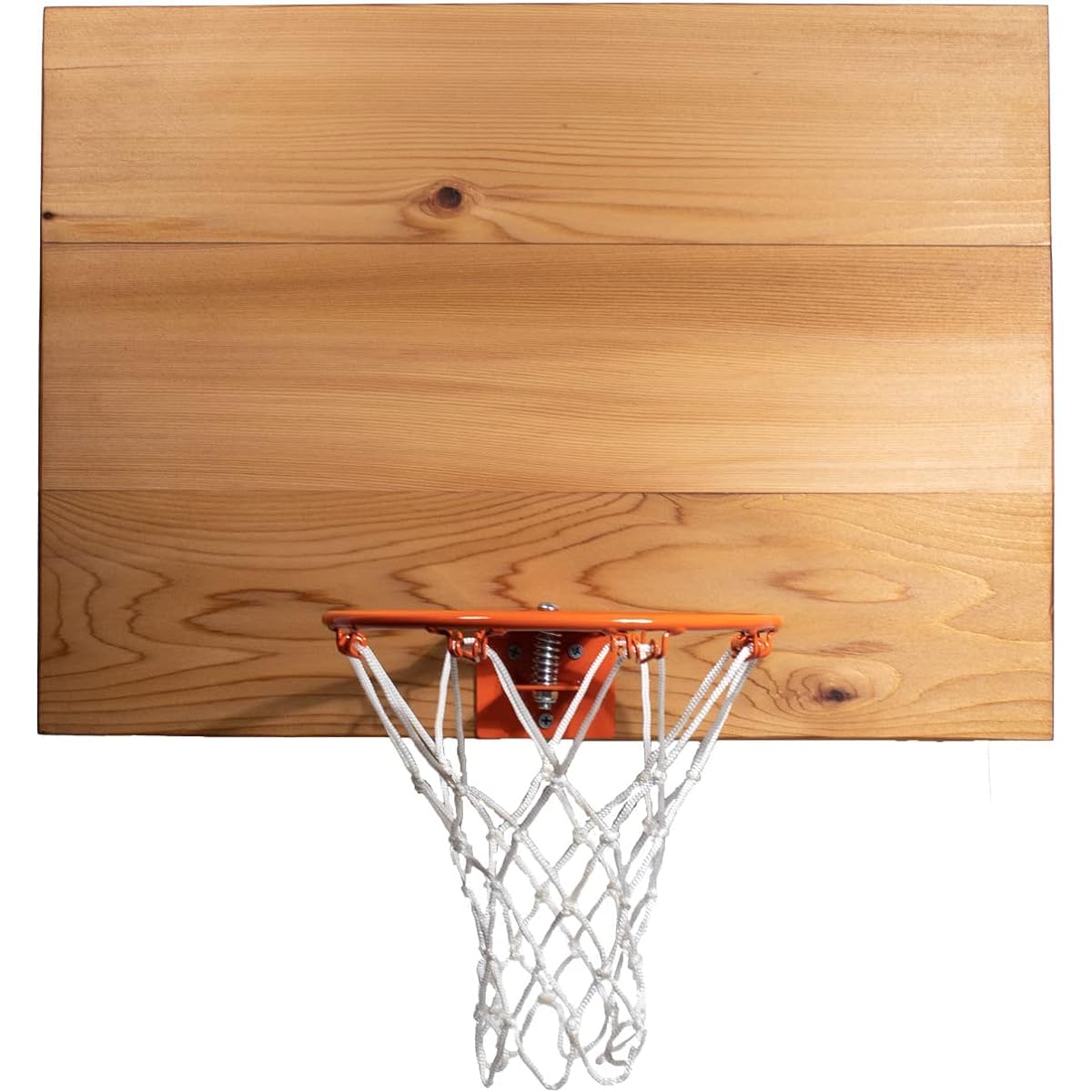 Cali Kiwi Pros Indoor Basketball Includes 3 Panel Wooden Backboard, American Cedar 9" Hoop, Net & 3 Mini Basketballs & Hand Pump. 5 mini balls!