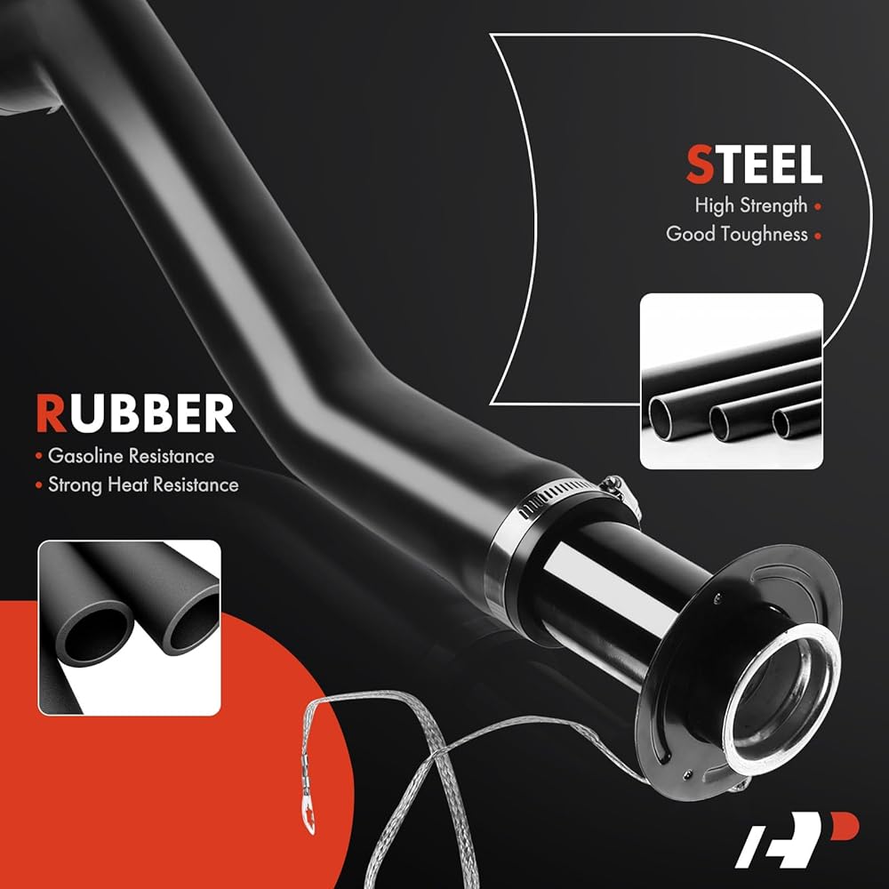 A-Premium Fuel Tank Filler Neck Pipe Hose Compatible with Ford Ranger 1993-1997 Flare Side Bed