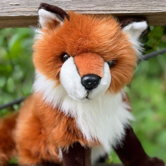 Auswella Plush Forest Fox Stuffed Animal
