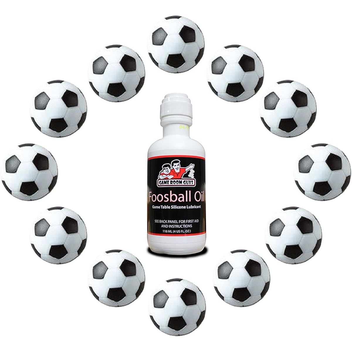Game Room Guys Soccer Foosballs and Silicone Kit