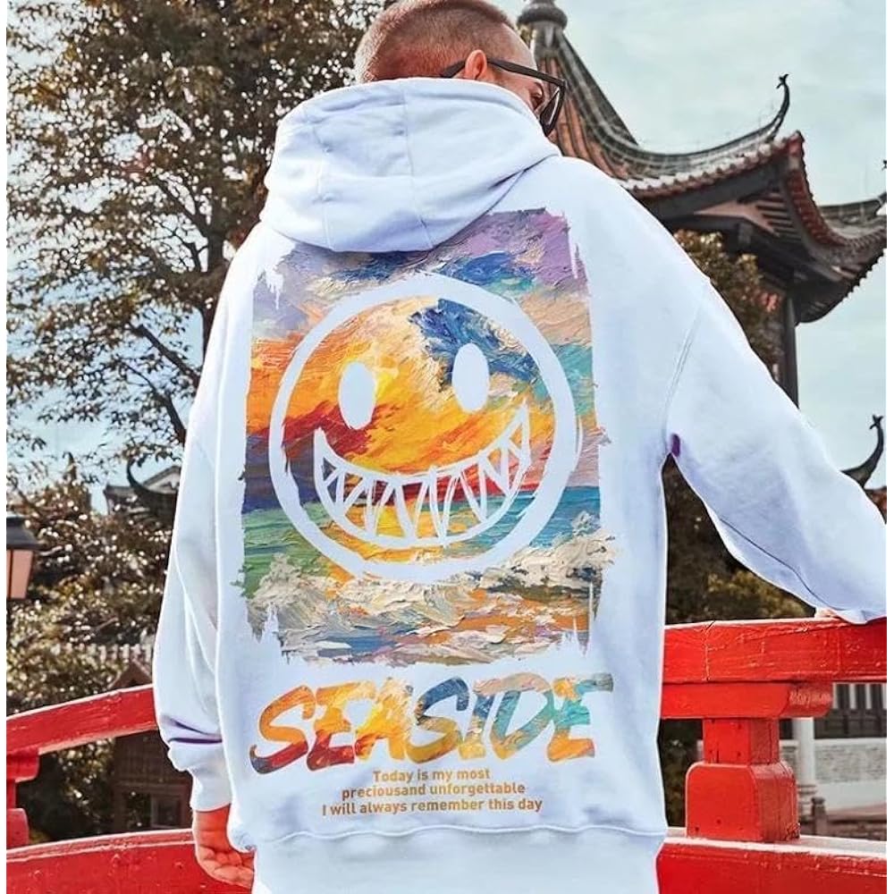 [emptio] Nico-chan Back Print Freestyle Long Sleeve Street Parka Outdoor Men's