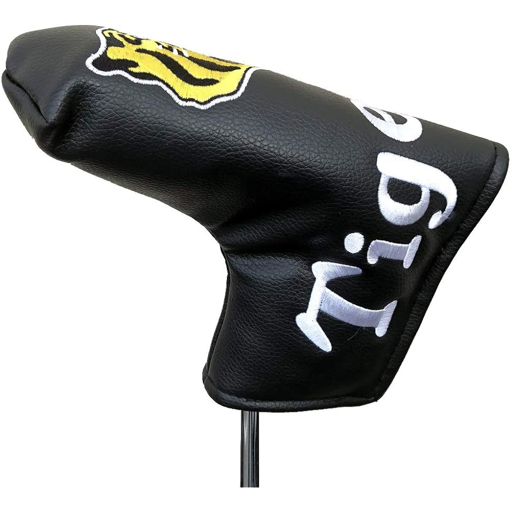 Hanshin Tigers Golf NEW Pin type putter head cover Made of luxurious synthetic leather