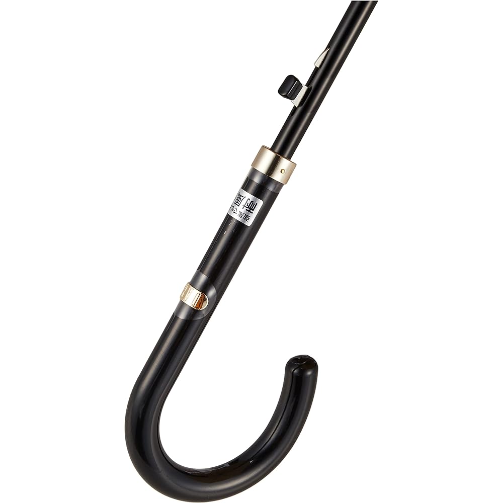 [Dax] Women's Long Umbrella MOONBAT Polyester Post-dyed Jacquard Check Long Umbrella Rain Umbrella Windproof Women's