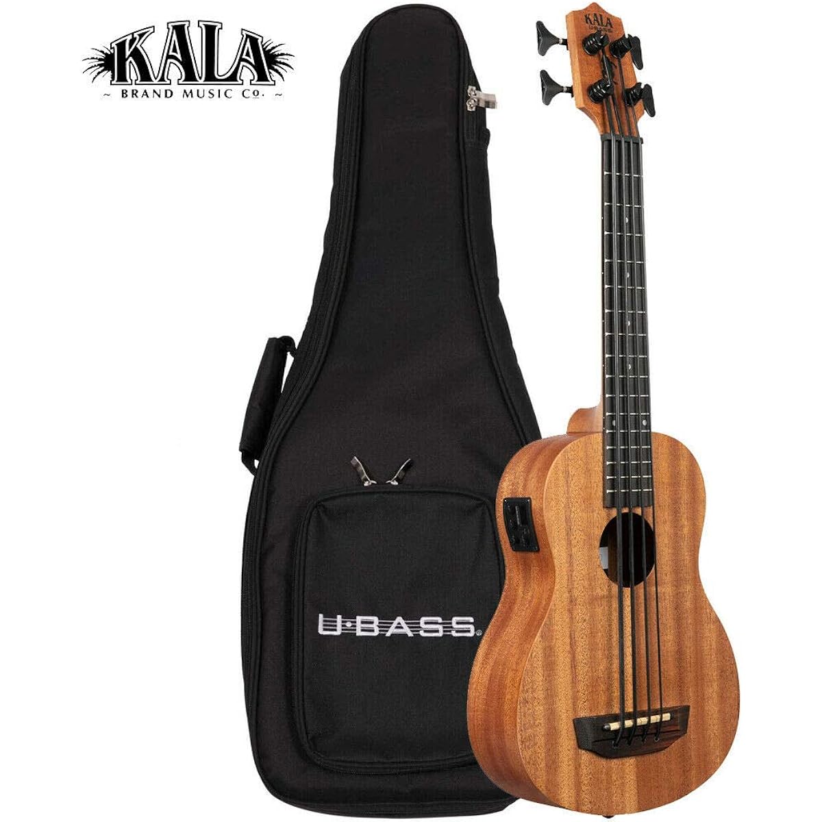 UBASS by Kala Mahogany Nomad Fretted (UBASS-NOMAD-FS)