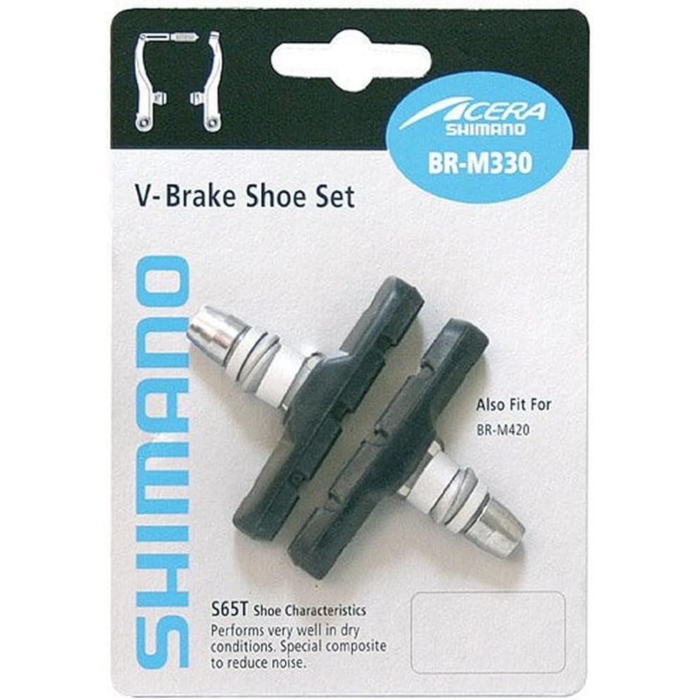SHIMANO Repair Parts Brake Shoes S65T (10 pairs) BR-M422-S BR-M422-L BR-M421-S BR-M421-L BR-M420 etc. (for V brakes) Y8GP9810A
