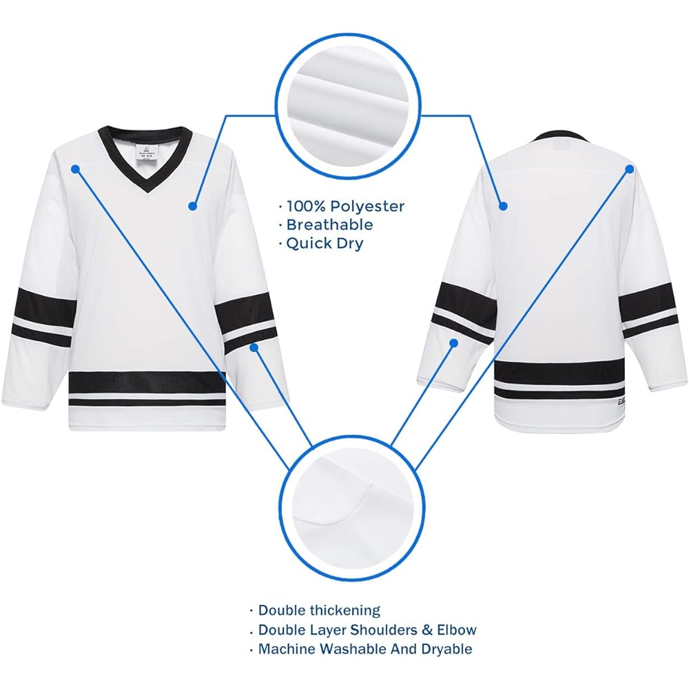 EALER H400 Series Blank Ice Hockey Practice Jersey League Team Jersey