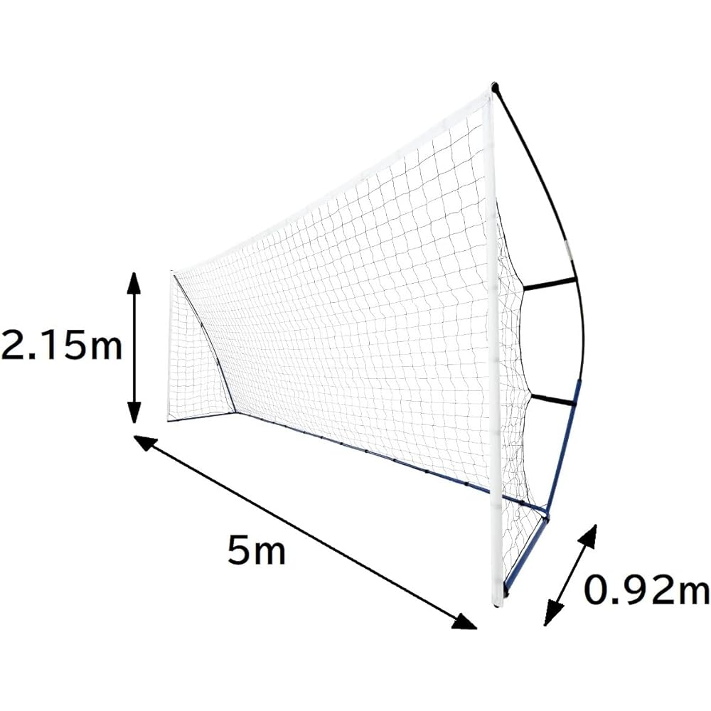 REFREEZE Portable Soccer Goal Futsal Goal with Storage Bag (1.8m, 2.4m, 3m, 3.6m, 5m)
