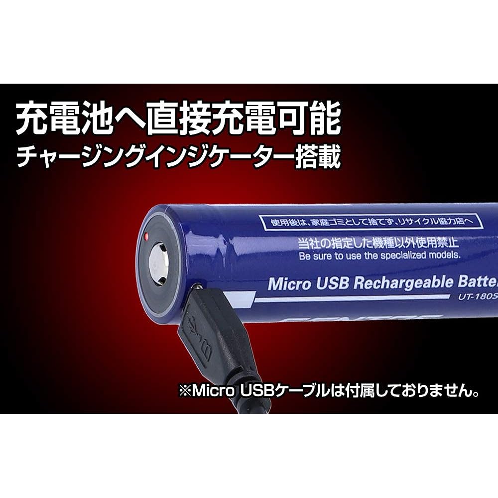 GENTOS genuine flashlight UT-1900R rechargeable battery UT-180SB