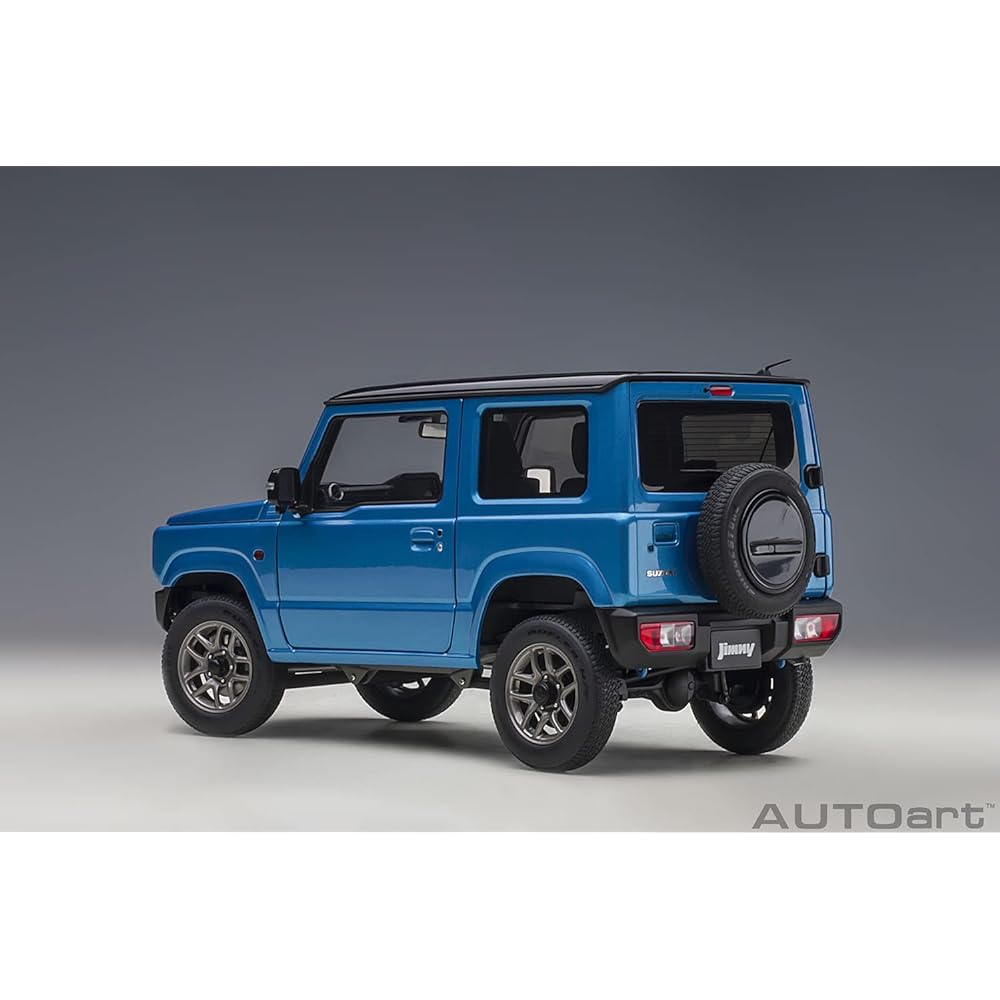 AUTOart 1/18 Suzuki Jimny (JB64) Blue Metallic/Black Roof Finished Product 78502