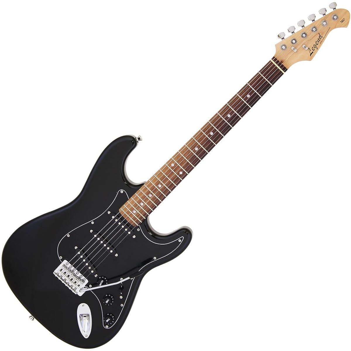 LEGEND LST-Z B Electric Guitar Beginner 14-piece Set [Includes THR5 Amplifier] Stratocaster Black Legend