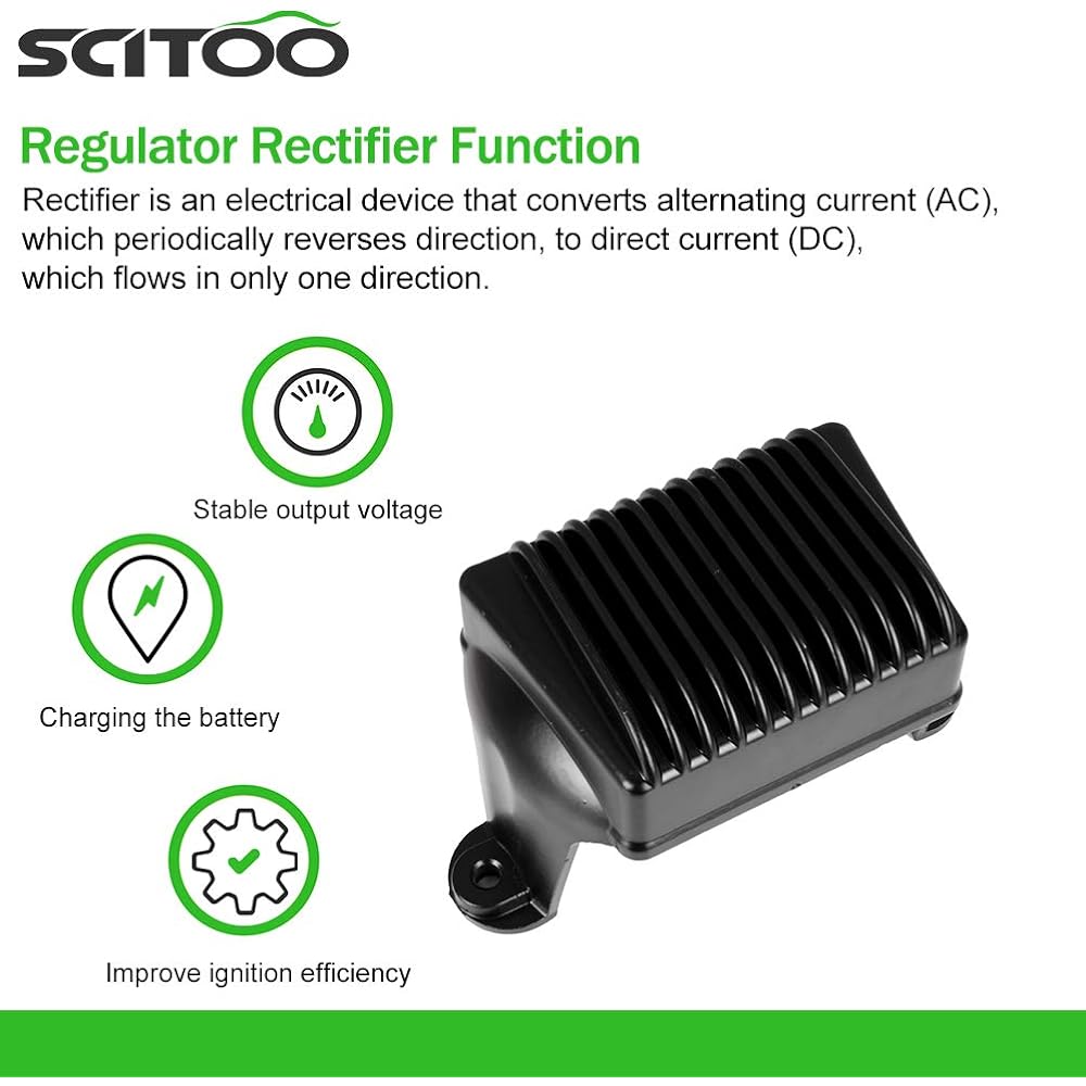 SCITOO 74505-06A 498276 Voltage Regulator Rectifier 2006-2008 Glide Road Glide Street Glide