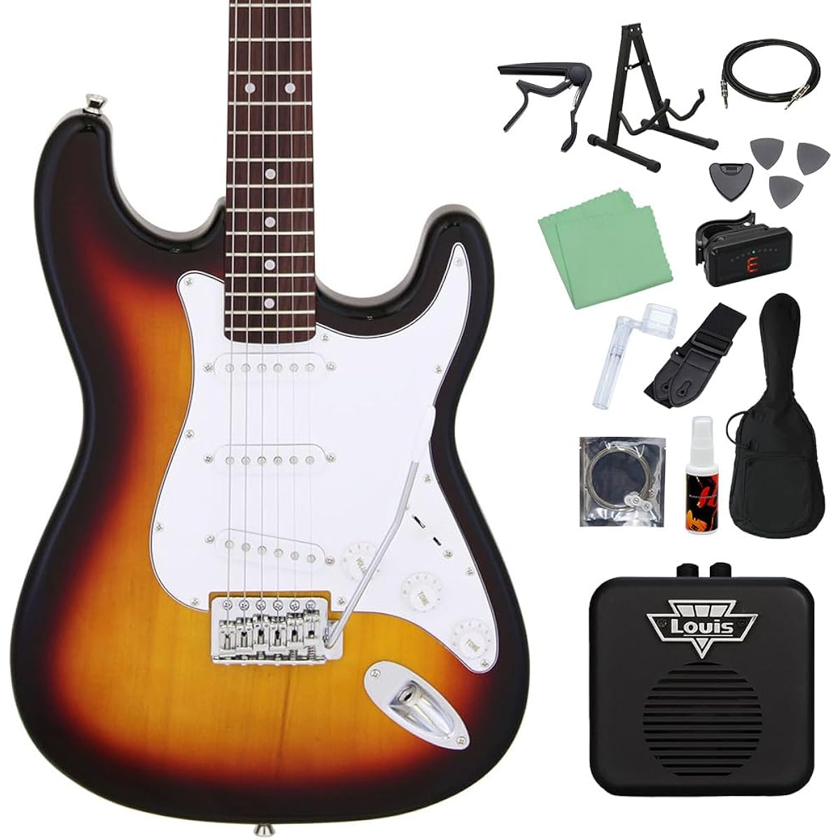 LEGEND LST-Z 3TS Electric Guitar Beginner 14-piece Set [With Mini Amplifier] Legend
