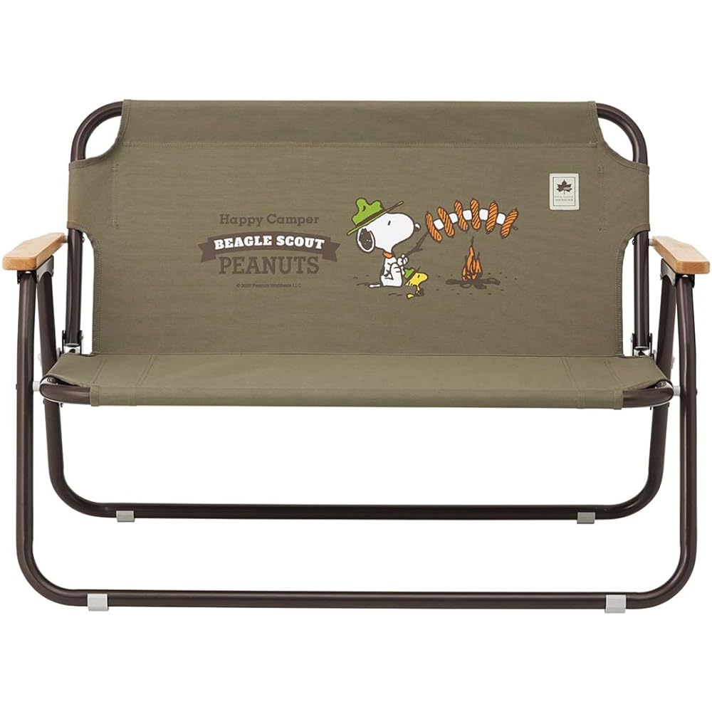 LOGOS SNOOPY Chair for2 86001085 Two-Person Peanut Outdoor Folding Camping Chair