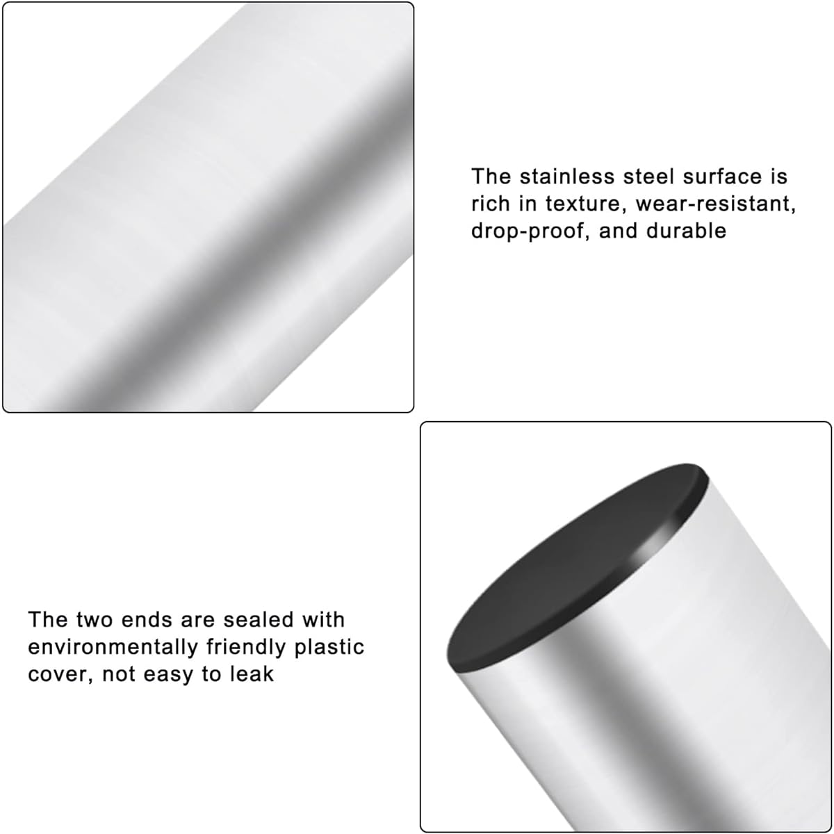 EASTROCK Stainless Steel Cylinder Shaker Percussion Rhythm Latin Percussion 2pcs Egg Shakers 2pcs Professional Band Accompaniment