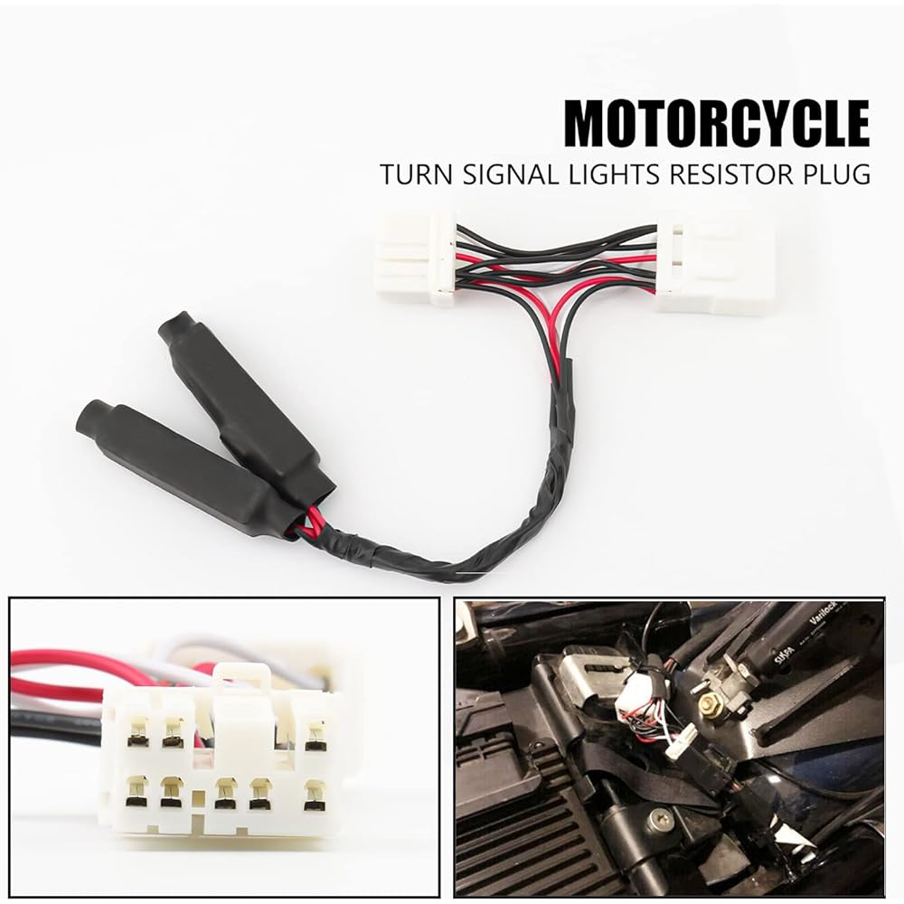Equalizer Load Resistor Stabilizer Plug and Play Harley Motorcycle LED Turn Signal Light