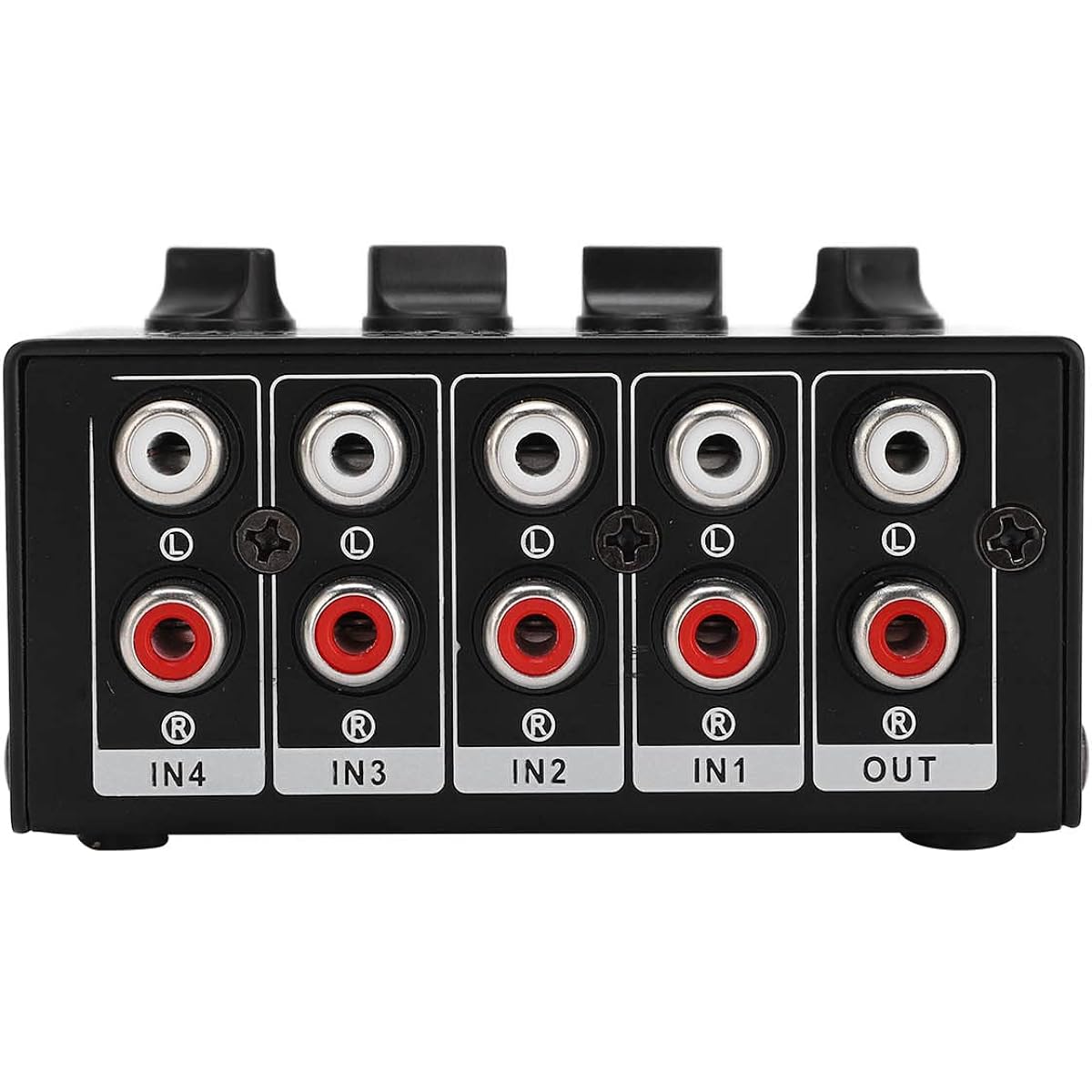 Stereo Line Mixer Audio Mixer Portable Passive for Mixing