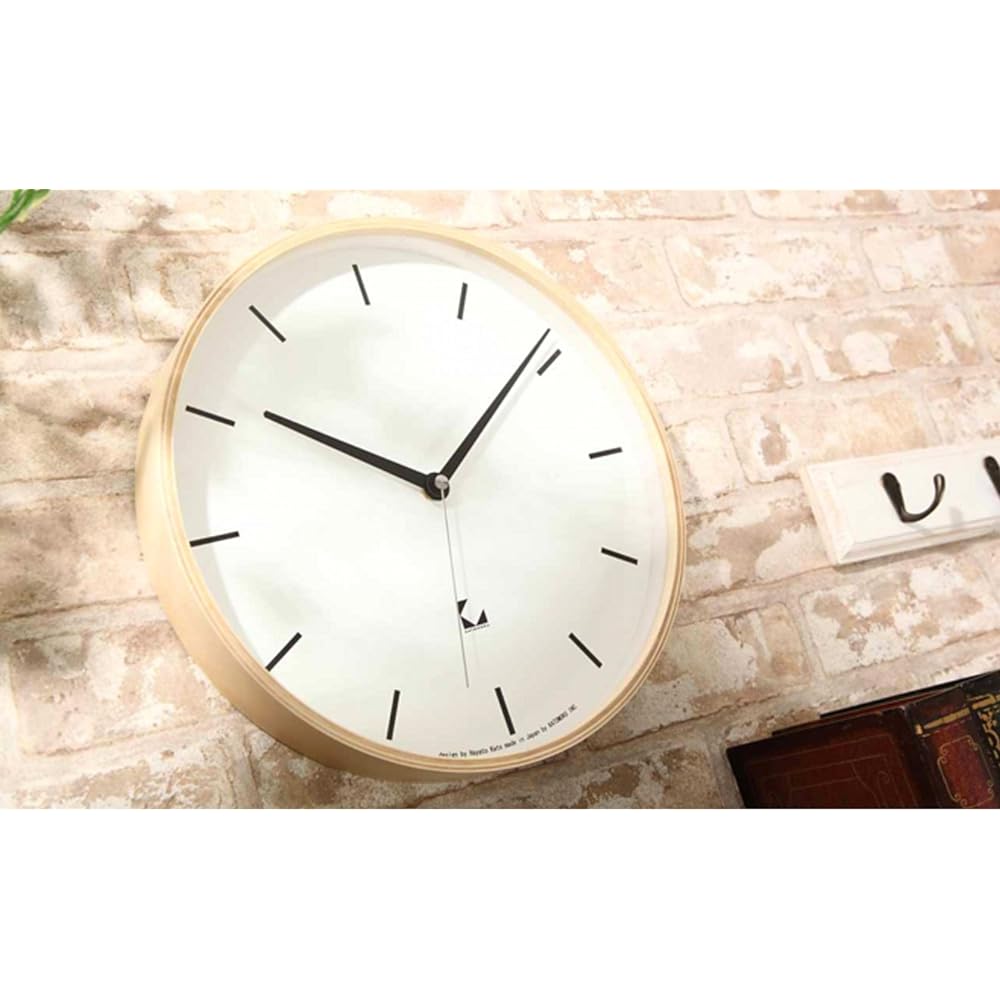 KATOMOKU radio clock km-15 series natural 304×304×50mm km-15N