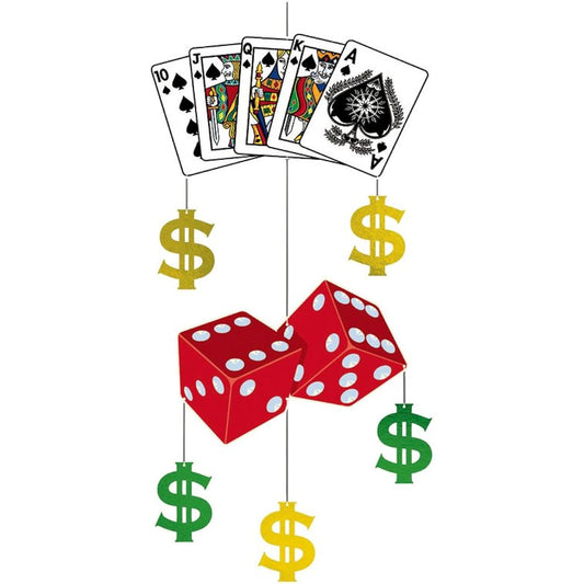 amscan International Hanging Decoration Casino