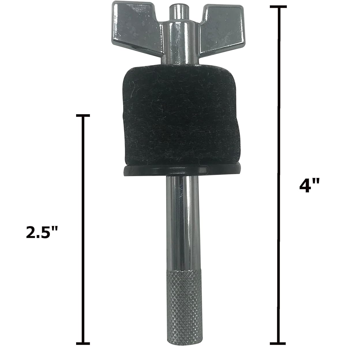 4" Cymbal Stacker (8mm Thread) - ROSS Percussion - 2 Pack