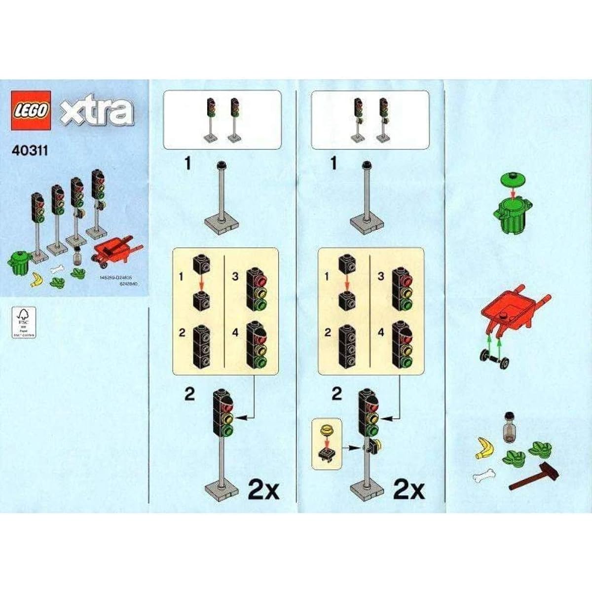 LEGO Traffic Accessories polybag (xtra) 40311