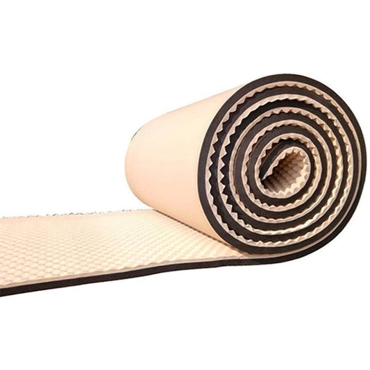 11M Soundproofing Foam for Theaters, Music Rooms, Acoustic Panels, Environmental Protection, Noise Reduction, Sound Absorbing Cotton (Orange) (Beige)