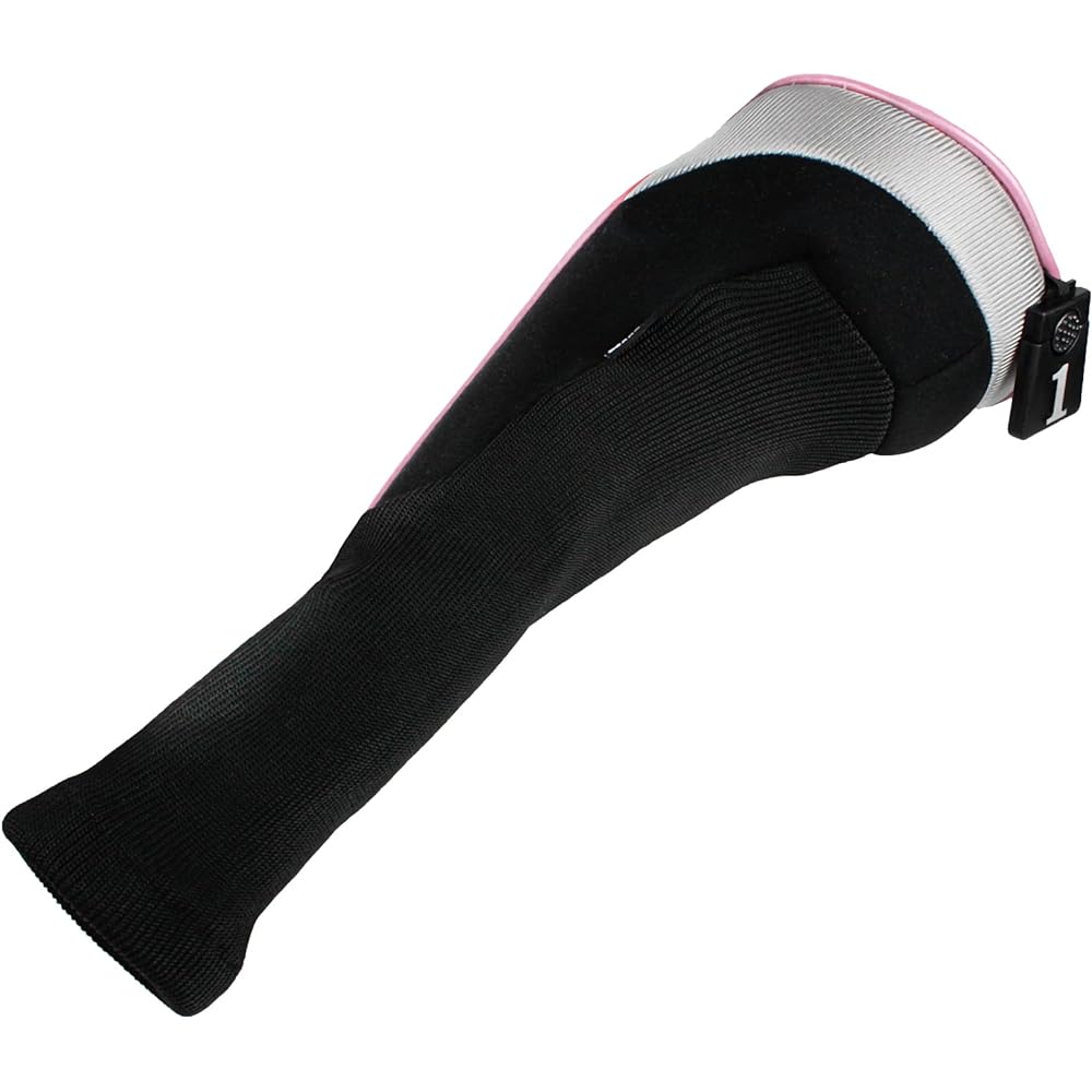 Andux Golf 460cc Driver Wood Club Headcovers Long Neck with Replaceable Number Tags Set of 4