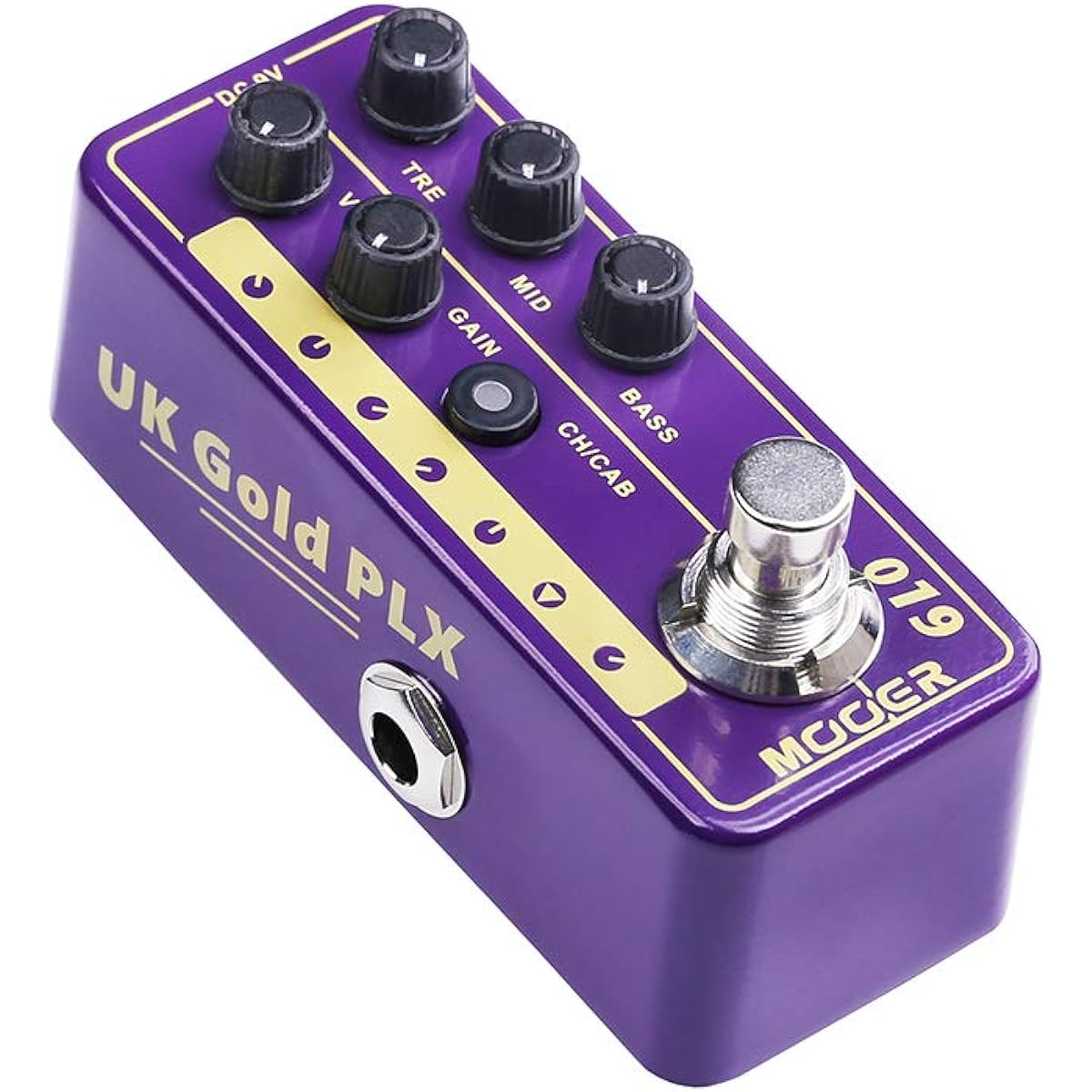 MOOER Guitar Digital Micro Preamp (019 UK Gold PLX)