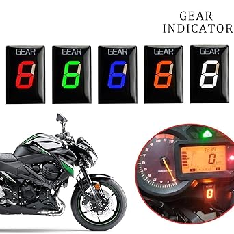 Speed Display Meter Gear Indicator Kawasaki ER6N ER-6N ER6F Z750 Z800 Z800e Z1000 Ve-rs-ys 650 Ninja 300 ZX6R Motorcycle Accessories Speed Display