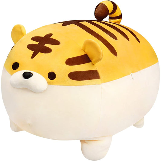 Auspicious Beginnings Stuffed Animal Tiger Plush Toy Anime Kawaii Tigers Soft Pillow Plush Toy Gift for Boys Girls (15.7 Inch)