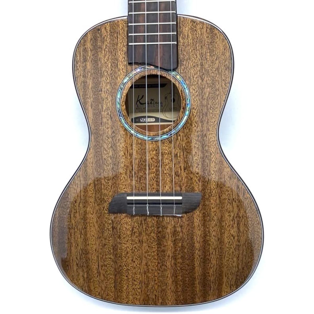 Kai Ukulele Domestic inspection [Kai UKULELE] KC-100G-BK Concert size ukulele (with case) Dark brown