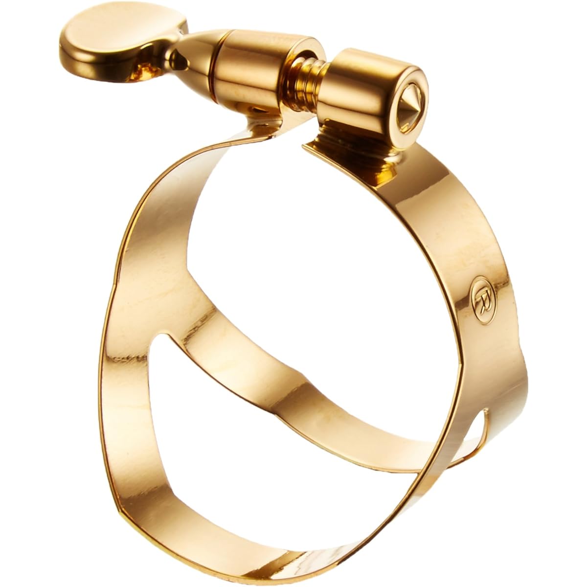 Selmer alto saxophone ligature pink gold finish
