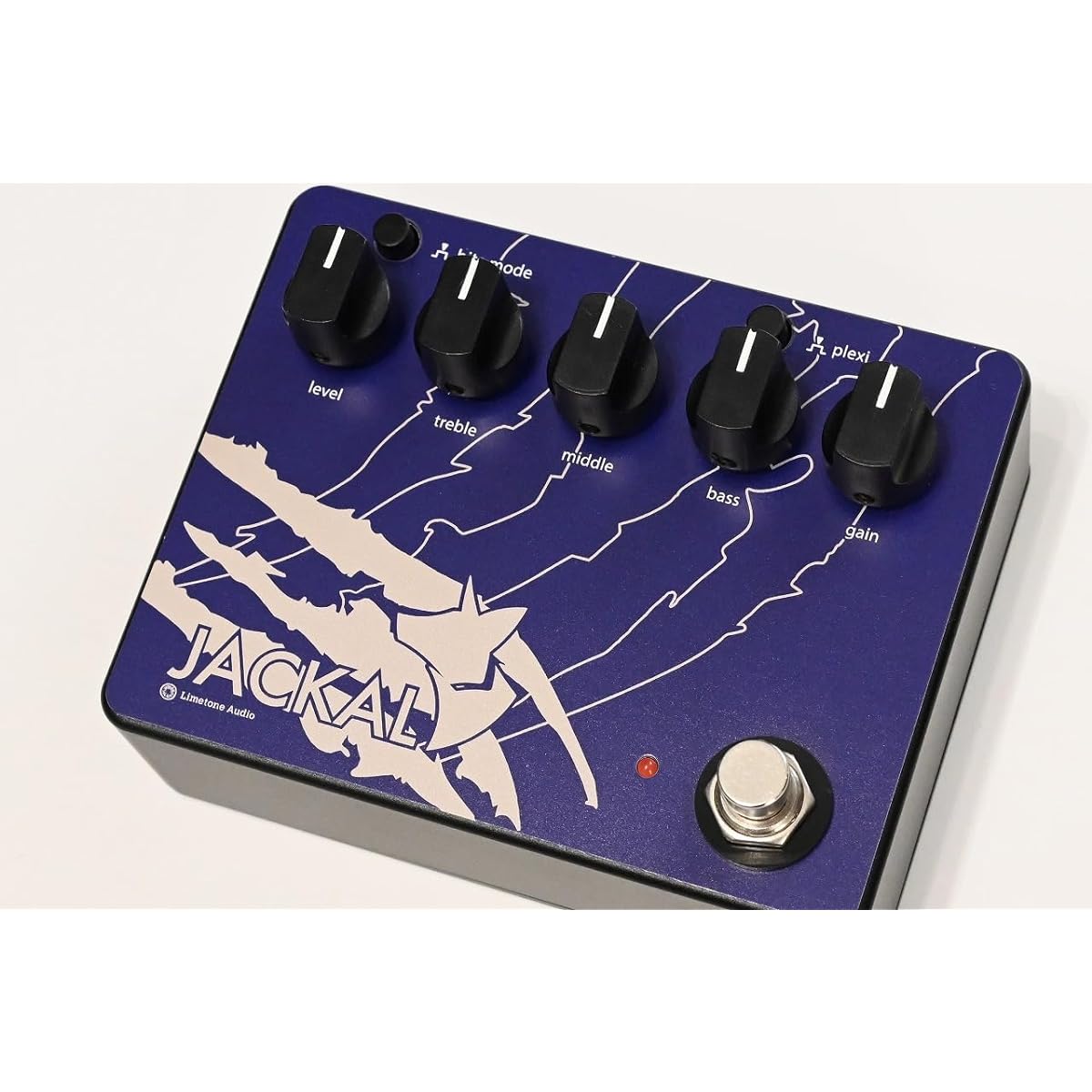 Limetone Audio/JACKAL Navy Blue Overdrive Distortion Limetone