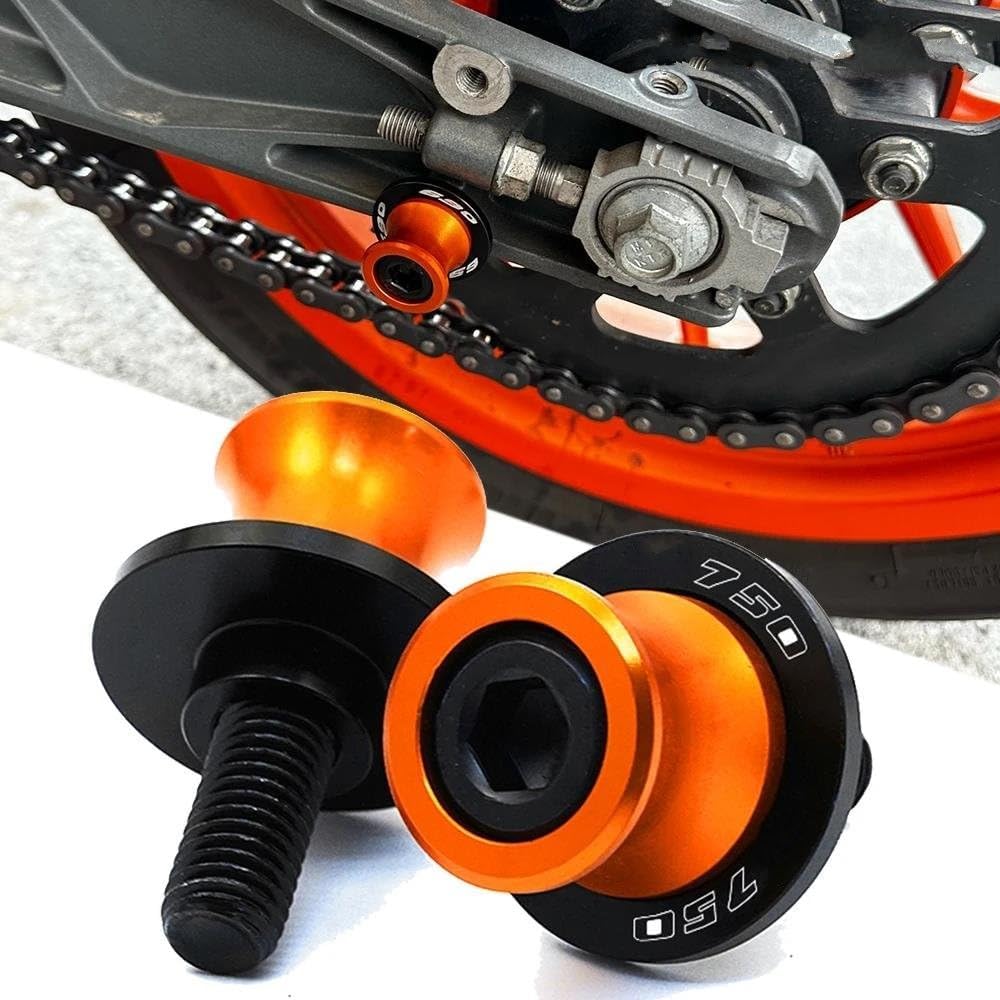 Bike Stand Swing Arm Slider 10mm Motorcycle Swing Arm Slider Spool Screw For Z750 Z 750 2012 2011 2010 2009 2008 2007 2006 2005 2004 2003 (Color: K)