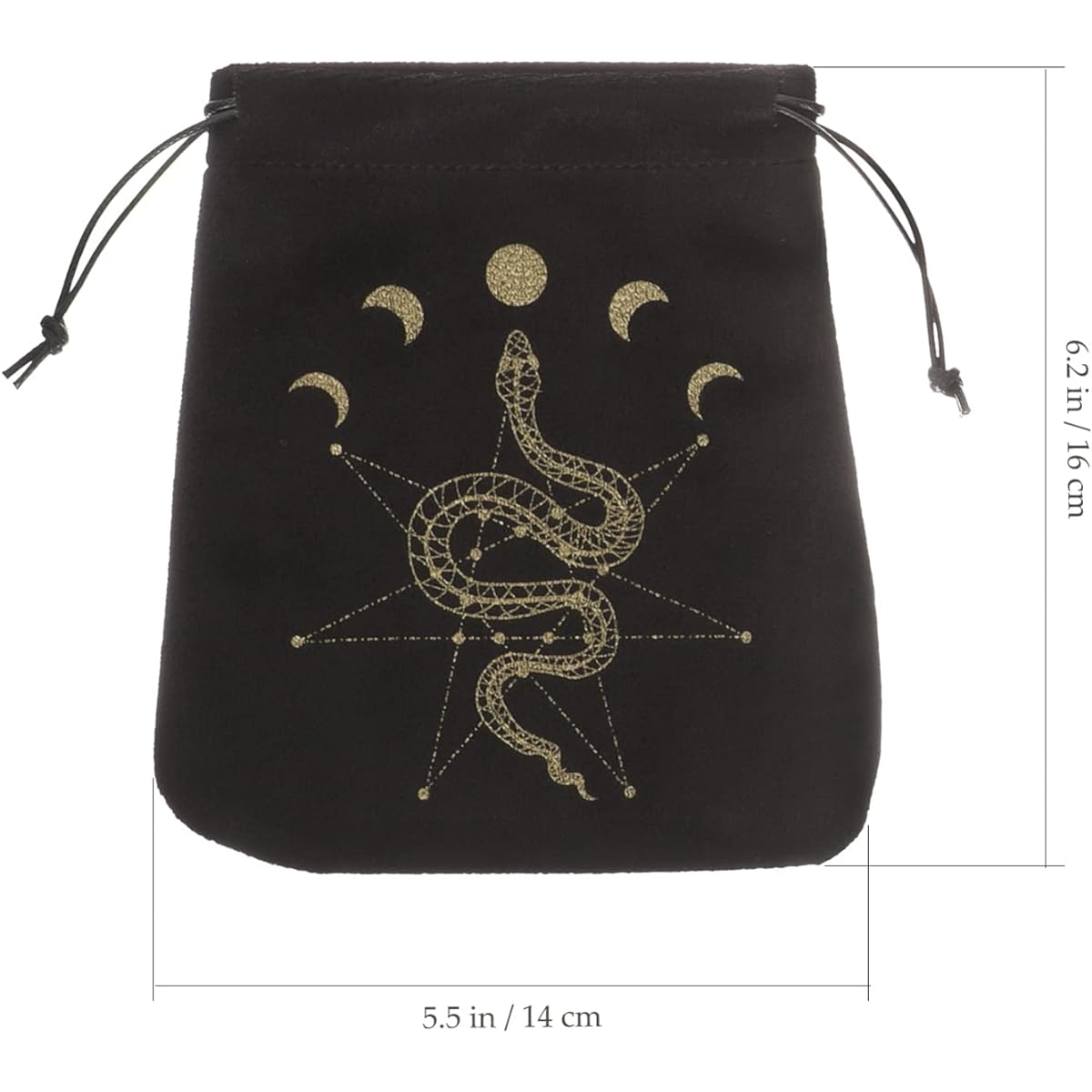 Veemoon Dice Bag Tarot Cloth Spiritual Tarot 2pcs Jewelry Pouch Tarot Bag Tarot Holder Jewelry Bag Drawstring Snake Gift Bag for Tarot Cards Tarot Cloth Tapestry Yard Dice