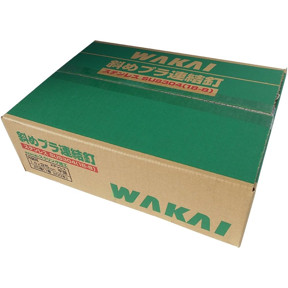 WAKAI diagonal plastic connecting nail stainless steel screw flat head 1.6X25mm W6025SH