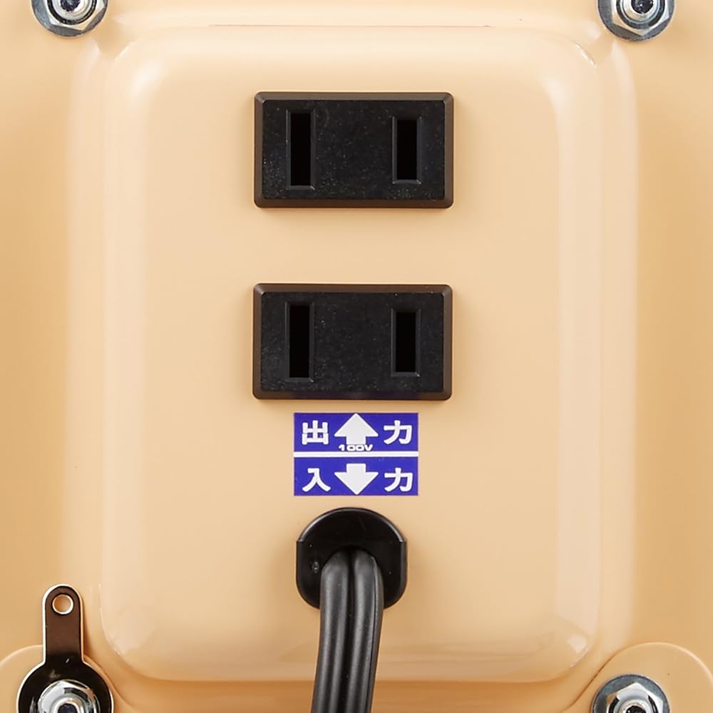 Nissho Kogyo Transformer Overseas Popular Type AC110V~AC127V→AC100V 1500W NDF Series NDF-1500U