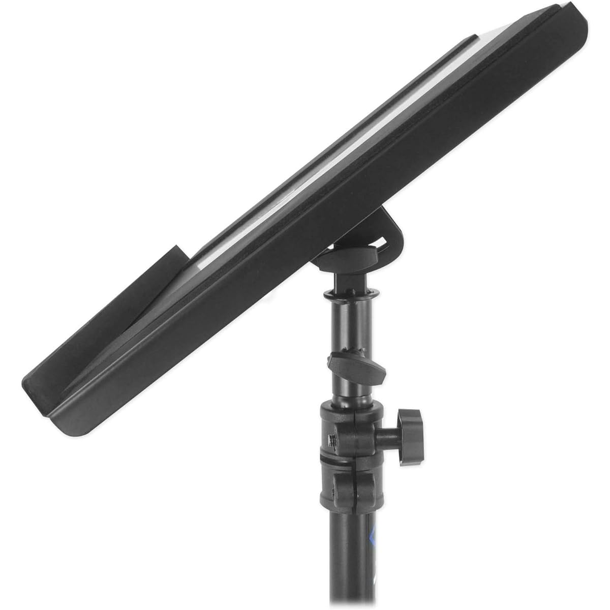 Rockville + DJ Tripod Laptop/Tablet/iPad Stand with Dual Tray + RLS67 Professional